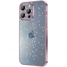 Чохол TPU+PC Glittershine для Apple iPhone 14 Pro Max (6.7") Rose Gold