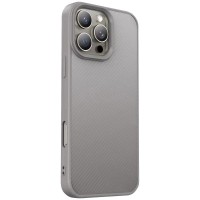 TPU чохол Carbon Protective with Magsafe для Apple iPhone 16 Pro Max (6.9") Grey