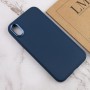 TPU чохол Bonbon Metal Style для Apple iPhone XS Max (6.5") Синій / Cosmos blue