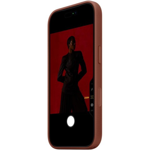 Чохол тканинний TechWoven (AAA) NEW with MagSafe and Animation для Apple iPhone 17 Pro (6.3") Sienna