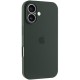 Чохол Silicone Case Full Camera Protective (AA) для Apple iPhone 16 Plus (6.7") Зелений / Cyprus Green