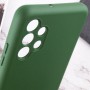 Чохол Silicone Cover Lakshmi Full Camera (A) для Samsung Galaxy A32 4G Зелений / Dark green