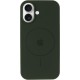 Чохол Silicone Case Full Protective (AA) V2 with MagSafe для Apple iPhone 17 (6.3") Зелений / Cyprus Green