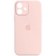 Чохол Silicone Case Full Camera Protective (AA) для Apple iPhone 12 (6.1") Рожевий / Chalk Pink