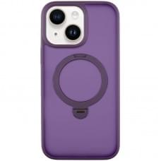 Чохол Ummi Colorful with MagSafe HQ Ring для Apple iPhone 15 (6.1") Purple