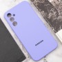 Чохол Silicone Cover Lakshmi Full Camera (AAA) with Logo для Samsung Galaxy A54 5G Бузковий / Dasheen