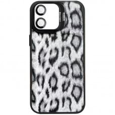 Чохол TPU+PC Wild Leopard with MagSafe and Lens для Apple iPhone 17 (6.3") Black