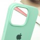 Чохол Silicone Case Full Protective (AA) для Apple iPhone 14 Pro (6.1") Бірюзовий / Turquoise