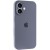 Чохол Silicone Case Full Camera Protective (AA) для Apple iPhone 16 (6.1") Сірий / Lavender Gray