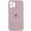 Чохол Silicone Case Full Camera Protective (AA) для Apple iPhone 12 Pro (6.1") Сірий / Lavender