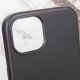 Шкіряний чохол Leather Case (AAA) with MagSafe and Animation для Apple iPhone 13 (6.1") Midnight