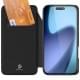 Чохол-книжка Dux Ducis з кишенею для візиток для Apple iPhone 17 Air (6.5") Чорний
