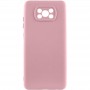 Чохол Silicone Cover Lakshmi Full Camera (AAA) для Xiaomi Poco X3 NFC / Poco X3 Pro Рожевий / Pink Sand