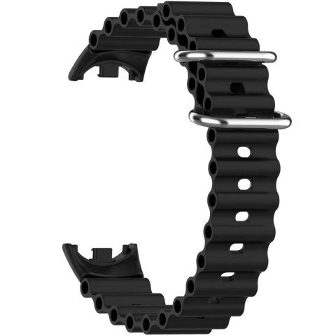 Ремінець Ocean Band для Xiaomi Mi Band 9/8/10 Чорний / Black