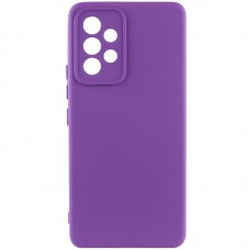 Чохол Silicone Cover Lakshmi Full Camera (A) для Samsung Galaxy A52 4G / A52 5G / A52s Фіолетовий / Purple