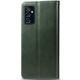 Шкіряний чохол книжка GETMAN Gallant (PU) для Samsung Galaxy M34 5G Зелений