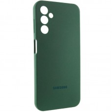 Чохол Silicone Cover Lakshmi Full Camera (AAA) with Logo для Samsung Galaxy A17 4G/5G Зелений / Cyprus Green