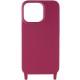 Чохол TPU two straps California для Apple iPhone 12 Pro / 12 (6.1") Червоний / Rose Red