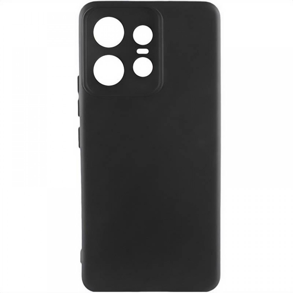 Чохол Silicone Cover Ummi Lakshmi Full Camera (AA) для Motorola Edge 50 Pro Чорний / Black