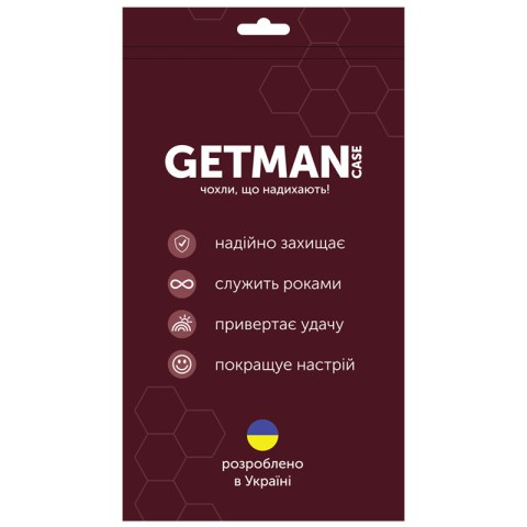 TPU чохол GETMAN Ease logo посилені кути Full Camera для Samsung Galaxy A56 5G / A36 5G Безбарвний (прозорий)