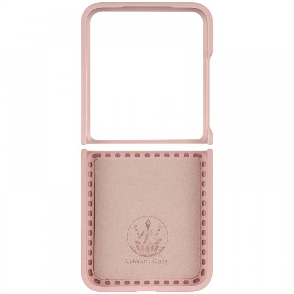 Чохол Foldables Silicone Cover Lakshmi (AAA) для Motorola Razr 50 Рожевий / Pink Sand