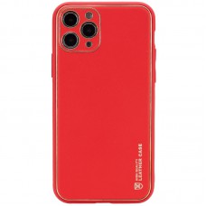 Шкіряний чохол Xshield для Apple iPhone 12 Pro (6.1") Червоний / Red