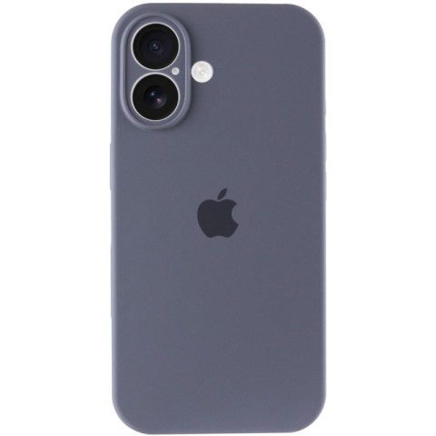 Чохол Silicone Case Full Camera Protective (AA) для Apple iPhone 17 (6.3") Сірий / Lavender Gray