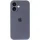 Чохол Silicone Case Full Camera Protective (AA) для Apple iPhone 17 (6.3") Сірий / Lavender Gray
