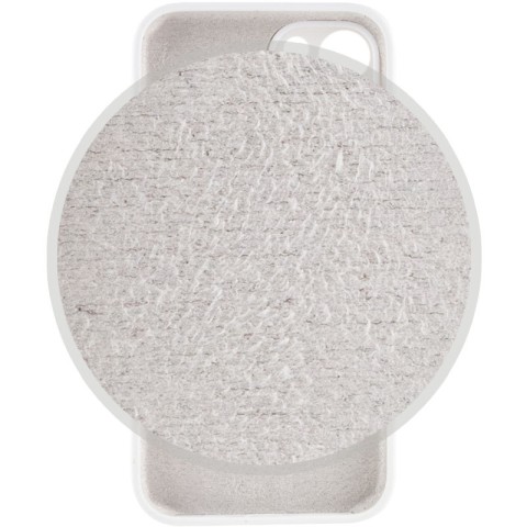 Чохол Silicone Case Full Camera Protective (AA) для Apple iPhone 15 (6.1") Білий / White