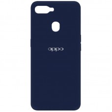 Чохол Silicone Cover My Color Full Protective (A) для Oppo A5s / Oppo A12 Синій / Midnight blue