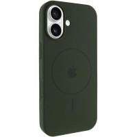 Чохол Silicone Case Full Protective (AA) V2 with MagSafe для Apple iPhone 17 (6.3") Зелений / Cyprus Green