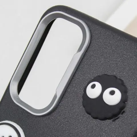 Чохол TPU Leather Toys для Samsung Galaxy S24 FE Monster / Black