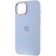 Чехол Silicone Case Metal Buttons (AA) для Apple iPhone 12 Pro Max (6.7")