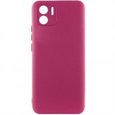 Чохол Silicone Cover Lakshmi Full Camera (AA) для Xiaomi Redmi A1 / A2 Бордовий / Marsala