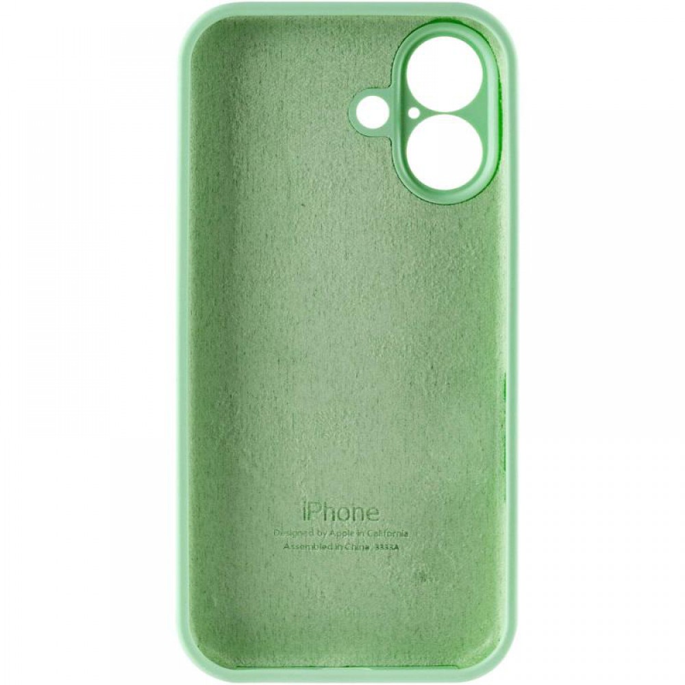 Чехол Silicone Case Full Camera Protective (AA) для Apple iPhone 16 (6.1")
