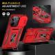 Ударостійкий чохол Camshield Army Ring для Xiaomi Redmi 13C / Poco C65 Червоний / Red