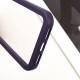 TPU чохол Transparent + Colour 1,5mm для Apple iPhone XR (6.1") Purple