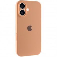 Чохол Silicone Case Full Camera Protective (AA) для Apple iPhone 16 Plus (6.7") Помаранчевий / Cantaloupe
