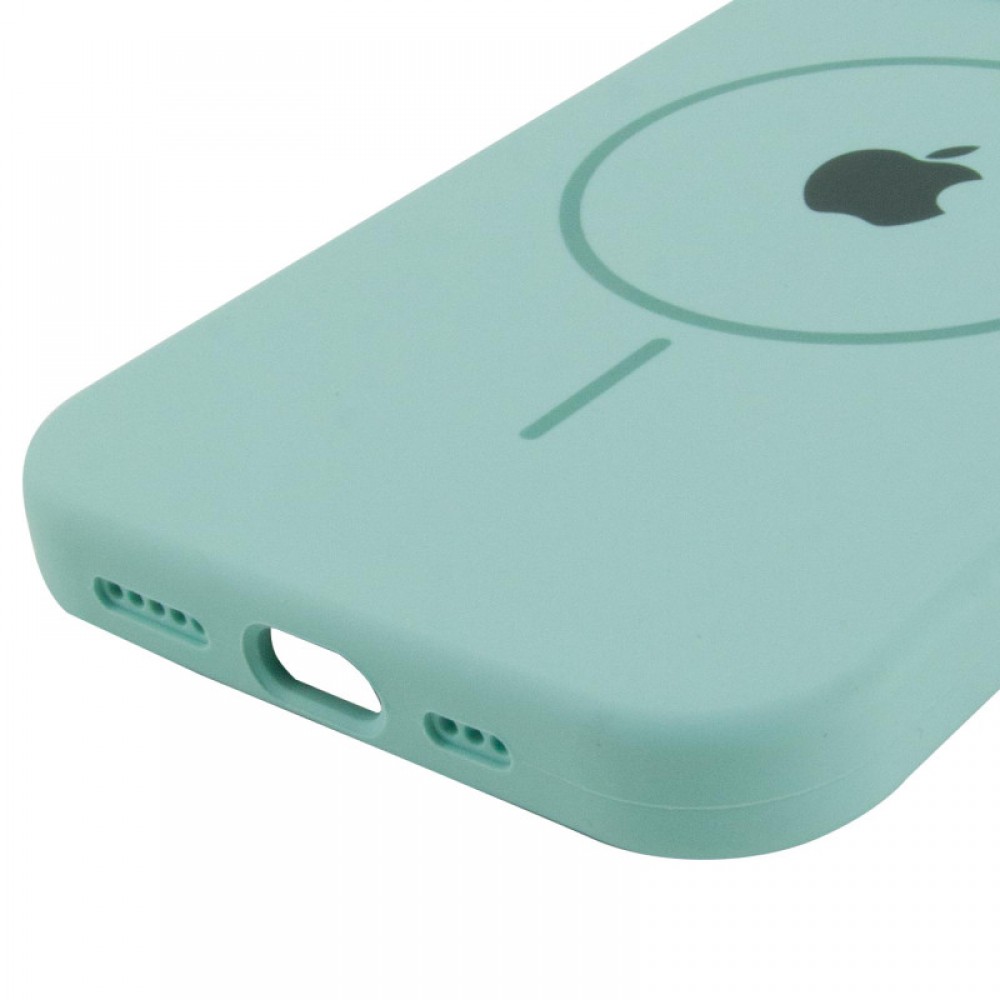 Чехол Silicone Case Full Protective (AA) with MagSafe для Apple iPhone 14 Plus (6.7")