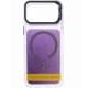 Чохол TPU+PC Jewel Sparkle with MagSafe для Apple iPhone 15 Pro (6.1") Violet Shimmer