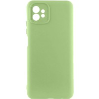 Чохол TPU GETMAN Liquid Silk Full Camera для Motorola Moto G32 Зелений / Pistachio