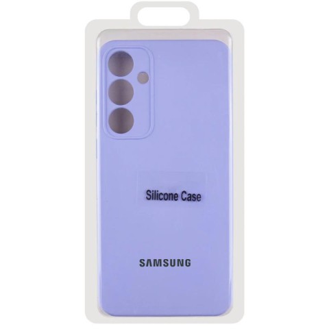 Чохол Silicone Cover Lakshmi Full Camera (AA) with logo для Samsung Galaxy S25 Бузковий / Dasheen