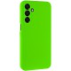 Чохол Silicone Cover Lakshmi Full Camera (AA) для Samsung Galaxy A16 4G/5G Салатовий / Neon green