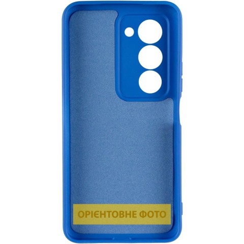 Чохол TPU GETMAN Liquid Silk Full Camera для Xiaomi Redmi 15 (Global) Синій / Royal blue