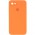 Чохол Silicone Case Square Full Camera Protective (AA) для Apple iPhone 7 / 8 / SE (2020) (4.7") Помаранчевий / Papaya