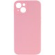 Чохол Silicone Case Full Camera Protective (AA) NO LOGO для Apple iPhone 13 (6.1") Рожевий / Light pink