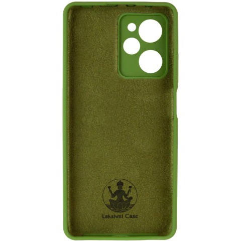 Чохол Silicone Cover Ummi Lakshmi Full Camera (AA) для Xiaomi Poco X5 Pro 5G Зелений / Dark green