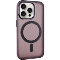 Чохол TPU+PC Lily with MagSafe для Apple iPhone 12 Pro Max (6.7") Dark Purple