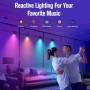 Настенная LED лампа RGB Intelligent wall lamp 4 pcs with Bluetooth European plug with app