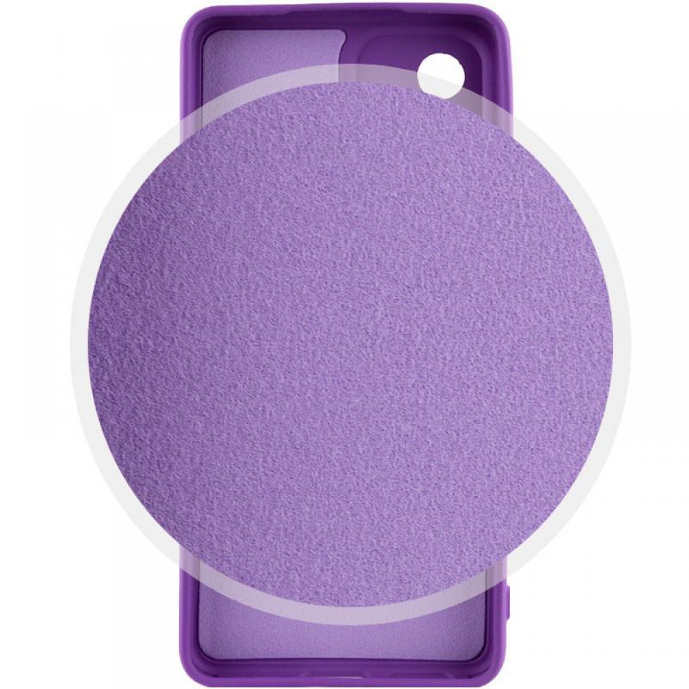 Чохол Silicone Cover Lakshmi Full Camera (AA) для Xiaomi Poco X5 5G / Note 12 5G Фіолетовий / Purple